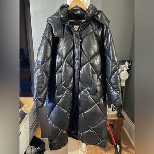 Woman’s Puffy Abercrombie and Fitch Jacket